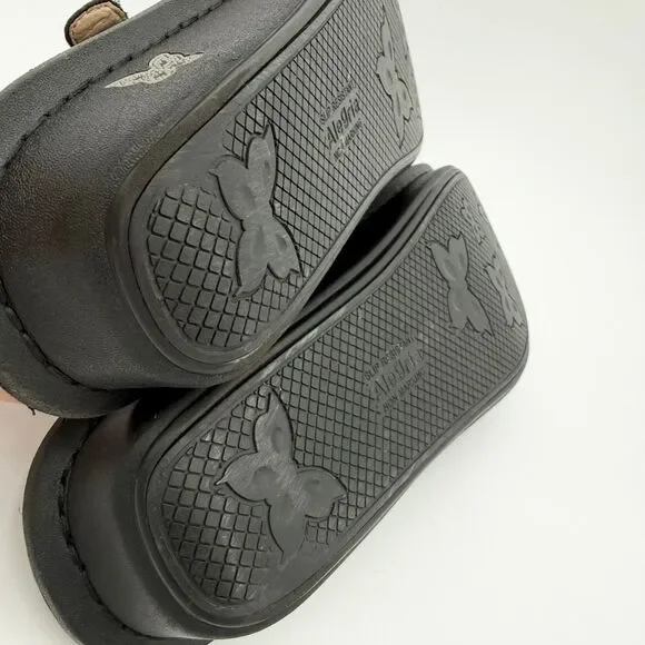 Alegria Classic Black Leather Slip-On Rocker Sole Clogs - Unisex EU 41 / Women’s - Picture 15 of 16